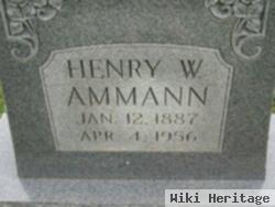 Henry William Ammann