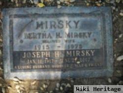 Joseph H Mirsky