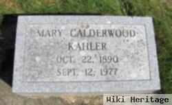 Mary Calderwood Kahler