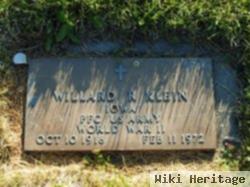 Willard R. Klein