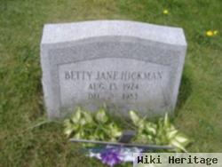Betty Jane Hickman