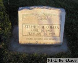 Stephen M O'hara