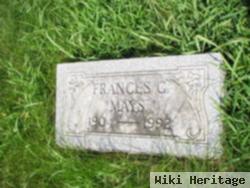 Frances G Mays