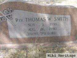 Rev Thomas Webb Smith