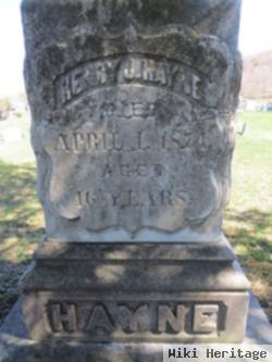 Henry J. Hayne