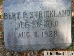 Bertram Price "bert" Strickland