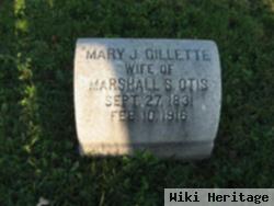 Mary Jane Gillette Otis