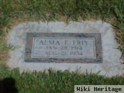 Alma F Friy