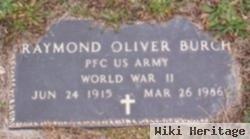 Raymond Oliver Burch