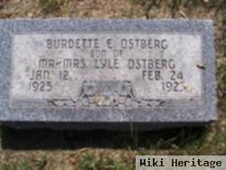 Burdette E. Ostberg