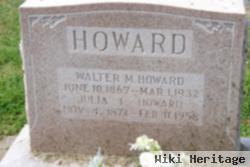 Walter M Howard