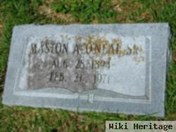 Maston Adolphus O'neal, Sr