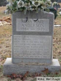 Rosa Katherine "kate" Anderson