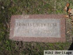 Frances E. Schwieger