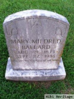 Mary Mildred Hyder Ballard