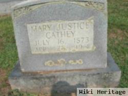 Mary Arvella Justice Cathey