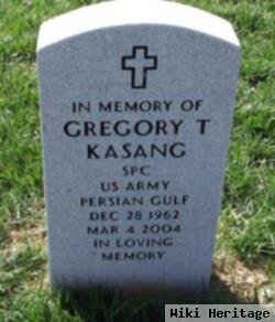 Gregory T Kasang