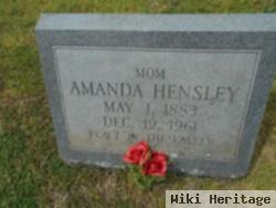 Amanda Hicks Hensley