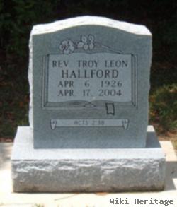 Troy Leon Hallford