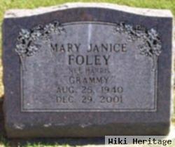 Mary Janice Harris Foley