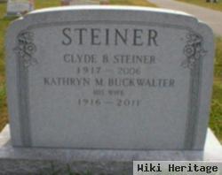 Clyde B Steiner