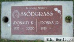 Donald K Snodgrass