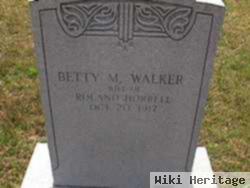 Betty Walker Horrell