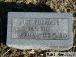 Ruth Elizabeth Demeritt