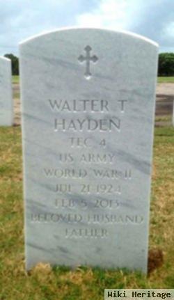 Walter Theodore Hayden