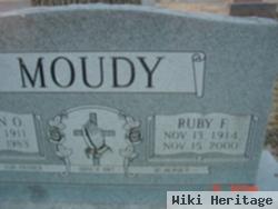 Ruby F Moudy