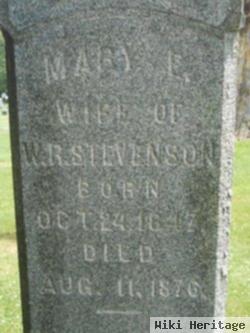 Mary E Stevenson