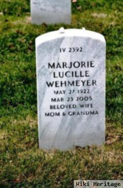 Marjorie Lucille Mohart Wehmeyer