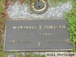 Marshall E Forsyth