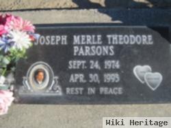 Joseph Merle Theodore Parsons