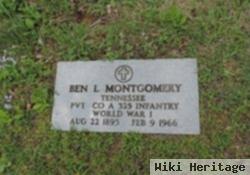 Pvt Ben L Montgomery