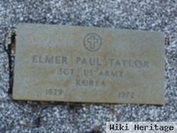 Sgt Elmer Paul Taylor