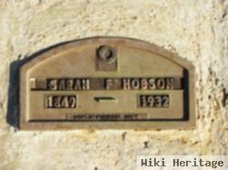 Sarah Frances Chaudoin Hobson