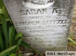 Sarah A Gingrich Leitzel