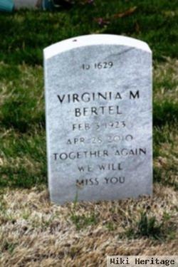 Virginia M Bertel