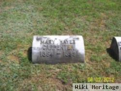 Mary E. Hayes Carpenter