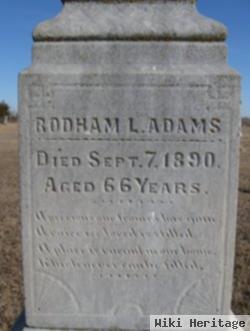 Rodham L Adams