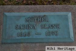 Sabina Edge Blank