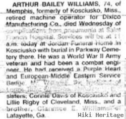 Arthur Bailey Williams