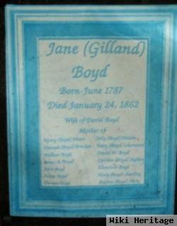 Jane Gilland Boyd