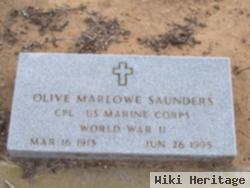 Olive Marlow Saunders