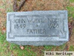 John W Rylander