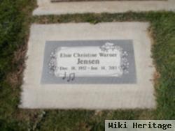 Elsie Christine "christine" Warner Jensen