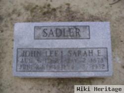 Sarah Elizabeth Myers Sadler