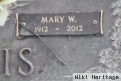 Mary W Harris