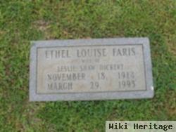 Ethel Louise Faris Dickert